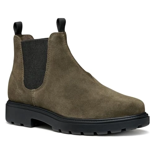 Limitiertes Angebot: Geox Herren U SPHERICA EC7 Ankle Boot, Military, 43.5 EU von 109.94 EUR auf 109.94 EUR (Spare 0%)