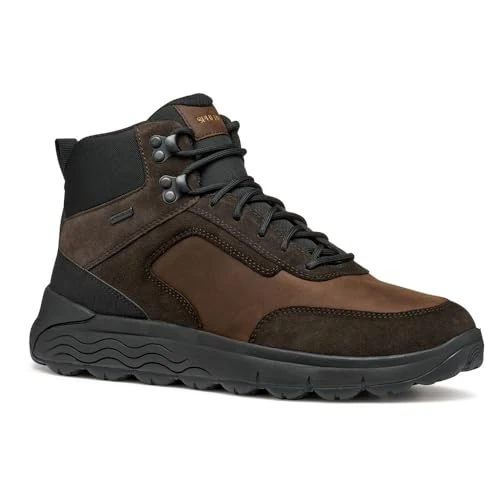 Offerta a tempo: Geox U Spherica 4x4 B ABX, Scarpe da Ginnastica Uomo, Marrone Scuro, 39 EU - 40% da 169.90 € a 101.94 €