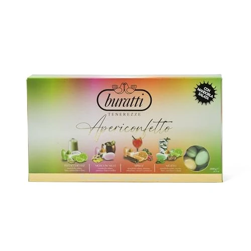 Offre limitee: Buratti Confetti Tenerezze Apericonfetto (Goûts Assortis) - kg1 de 19.47 EUR a 19.47 EUR (economie 0%)