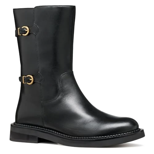 Offerta a tempo: Geox D Serilda - Stivale da donna, nero, taglia 38 EU, Nero, 38 EU - 5% da 55.84 € a 53.05 €