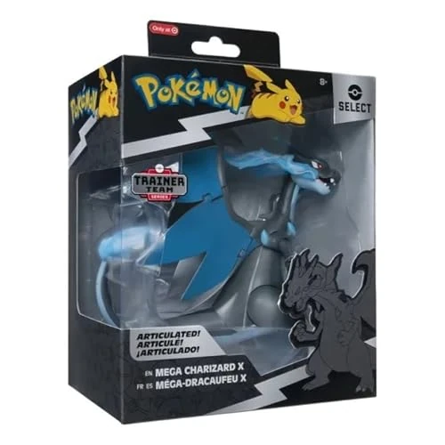 Begrenztes Angebot: Pokémon PKW3428 - 15cm Select Figure - Mega-Glurak X, offizielle bewegliche Figur von 24.99 EUR auf 24.99 EUR (Rabatt 0%)