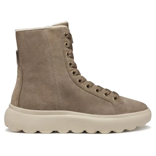 Oferta limitowana: Geox Damskie buty D SPHERICA EC4.1 Ankle Boot, szarobrązowe (taupe), rozmiar 35 EU, szarobrązowy, 35 EU z 370.66 zł na 370.66 zł (oszczędź 0.00%)