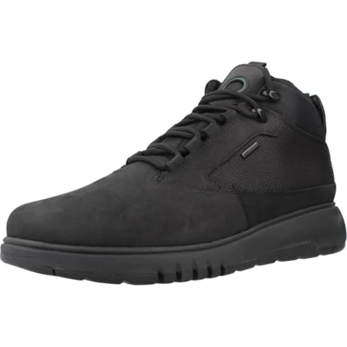 Limited-time offer: Geox Men's U Aerantis 4x4 B AbxAnkle Boot, black, 11 UK from 111.93 £ to 50.03 £ (save 55.3%)