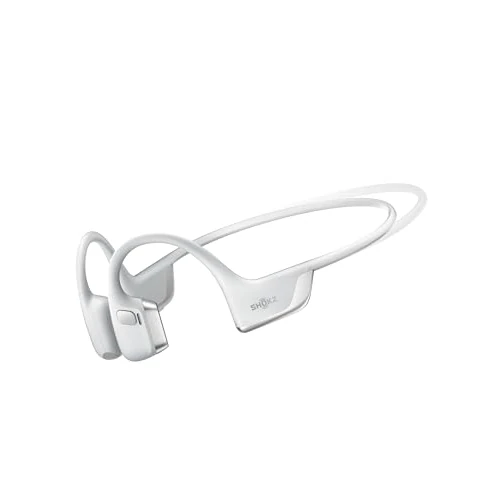 SHOKZ Casque à Conduction Osseuse OpenRun Pro 2 Mini, Écouteurs sans Fil Bluetooth 5.3, Microphones Réducteurs de Bruit, Étanchéité IP55, 12h d'Autonomie, Charge Rapide USB-C, Argent