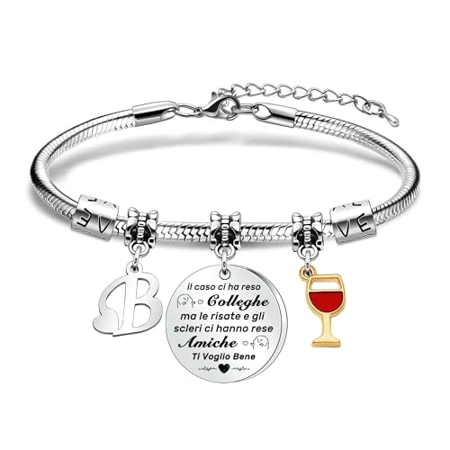 Hcvone Armbanden voor collega's, cadeaus voor vrienden, cadeau voor collega's, heren en dames, cadeau-ideeën, verbinding, vriendschap, armbanden, cadeau, bedankje, collega's, verjaardag, Kerstmis,