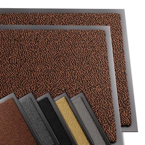 Offre limitée : vounot® Lot de 2 Tapis de Porte Paillasson d'Entree Interieur et Extérieur Tapis Antidérapant et Anti-Poussière Tapis d’entrée Imperméable Lavable 60x90cm Marron-Noir de 33.99 € à 33.99 € (0.00% de remise)