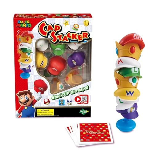 EPOCH Games 7554 Super Mario Cap Stacker