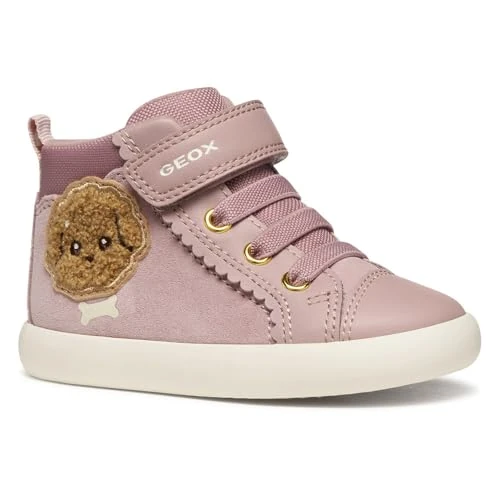 Geox Baby B Gisli Girl Sneakers Antique Rose, 23 EU