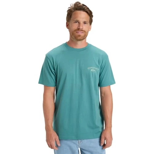 Oferta ograniczona: Quiksilver Koszulka z krótkim rękawem Anchor Lockup SS zielona XL z 99.80 EUR na 99.80 EUR (znizka 0%)