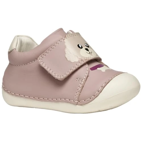 Geox Baby B Tutim Crawl Rose, 19 EU