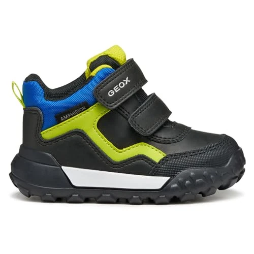 Offre limitée : Geox Bébé garçon B Trekkyup Boy B ABX Basket, Black Fluo Green, 21 EU de 33.58 € à 33.58 € (0.00% de remise)