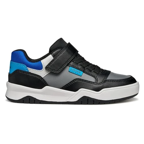 Limited offer: Geox J Perth Boy Boys' Trainers, Gray/black, 18.5 cm from 49.90 EUR to 32.93 EUR (save 34%)