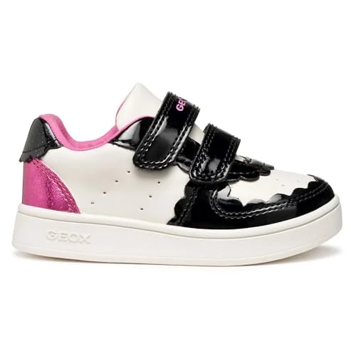 Limited-time offer: Geox Baby B Eclyper Girl Sneakers White/Black, 25 EU from 42.50 GBP to 42.50 GBP (save 0%)