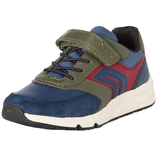 Zeitlich begrenztes Angebot: Geox JUNIOR J ROONER Boy Sneakers Military/Navy 32_EU von 39.75 € auf 39.75 € (0.00% Rabatt)