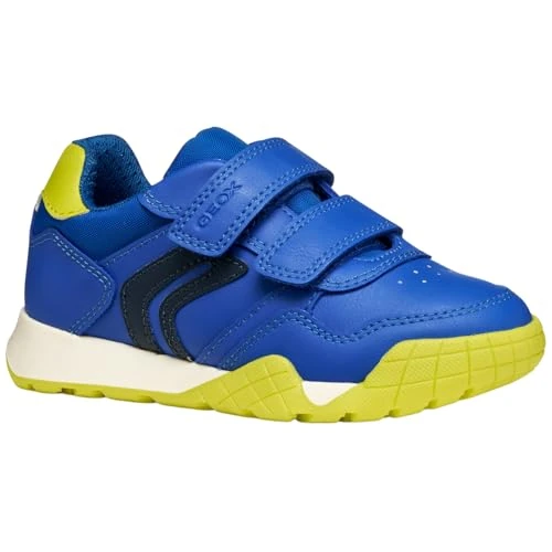 Offerta a tempo: Geox J Rann-e Boy, Scarpe da Ginnastica, Royal Lime, 26 EU - 19% da 44.90 € a 36.37 €