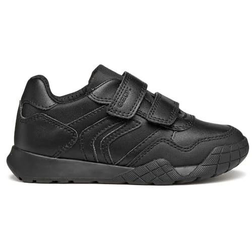 Offerta a tempo: Geox J RANN-E Boy Sneaker, Nero, 35 EU, Nero, 35 EU - 10% da 49.90 € a 44.90 €