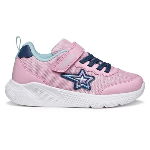 Geox JUNIOR J SPRINTYE Girl Sneakers PINK/AVIO 29_EU