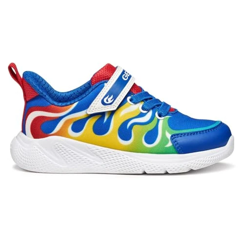 Limited-time offer: Geox Junior J Sprintye Boy Sneakers Multicolor/Royal 28_EU from 45.00 GBP to 45.00 GBP (save 0%)