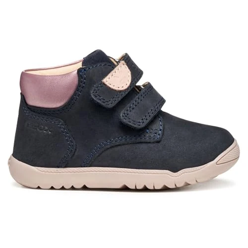 Limited-time offer: Geox Baby B Macchia Girl First Steps Navy/Lt Rose, 25 EU from 46.26 GBP to 46.26 GBP (save 0%)