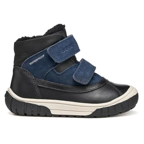 Offerta a tempo: Geox B Omar Boy WPF, Stivale alla Caviglia Bimbo 0-24, Nave Nero, 22 EU - 51% da 64.90 € a 31.63 €