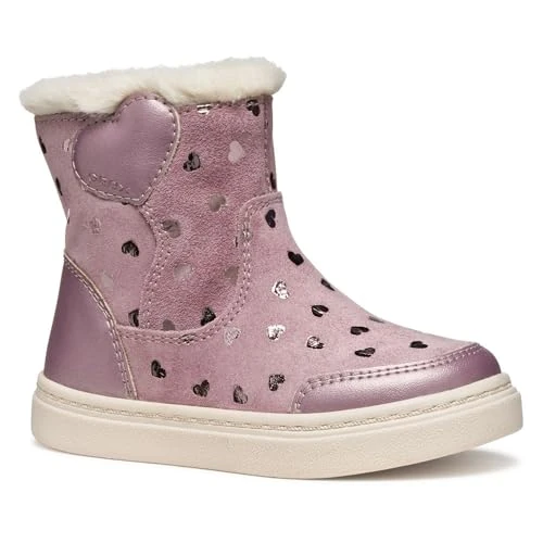 Offerta a tempo: Geox B Nashik Girl, Stivale alla Caviglia Bambina, Rose Smoke, 25 EU - 57% da 69.90 € a 29.99 €