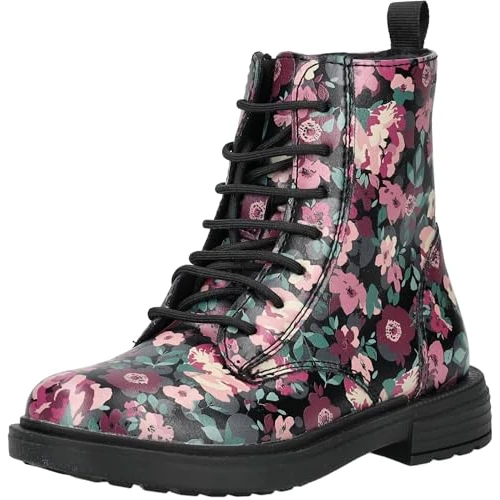 Limitiertes Angebot: GEOX JUNIOR J ECLAIR GIRL ANKLE BOOTS BLACK/PINK 39_EU von 74.95 EUR auf 74.95 EUR (Spare 0%)