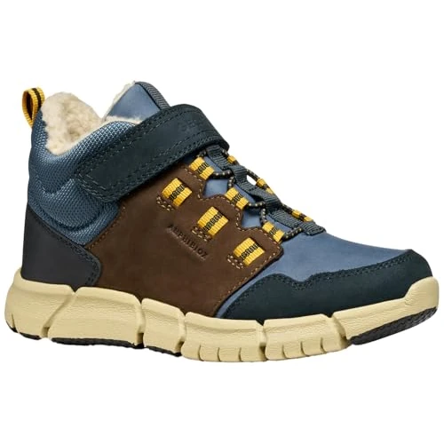 Limited-time offer: Geox Boys J Flexyper Boy B Abx Ankle Boot, Brown Blue, 1 UK from 73.50 GBP to 73.50 GBP (save 0%)