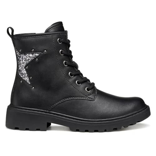 Offerta a tempo: Geox J Casey Girl, Stivale alla Caviglia, Nero, 28 EU - 15% da 74.90 € a 63.97 €