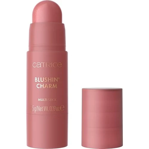 Oferta limitada: Catrice Multi stick Blushin' Charm, resultado inmediato, natural, rociado, reluciente (5.5g) de 5.79 € a 5.30 € (ahorro 8.46%)