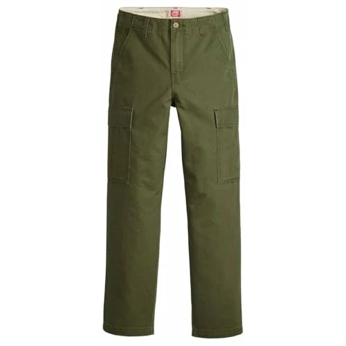 Offerta a tempo: Levi's XX Cargo Straight Dark Olive Rip Stop, Verde Oliva Scuro, 30W x 32L - 6% da 39.99 € a 37.50 €