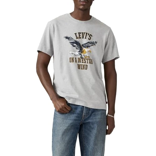 Limited-time offer: Levi's SS Relaxed Fit Tee Western Wind Eagle Mi, Western Wind Eagle m, S from 8.47 GBP to 8.47 GBP (save 0%)