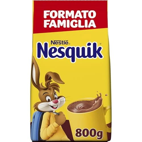 Begrenztes Angebot: NESQUIK Zubereitung für Getränk mit löslichem Kakao, Beutel 800 g von 5.49 EUR auf 4.44 EUR (Rabatt 19%)