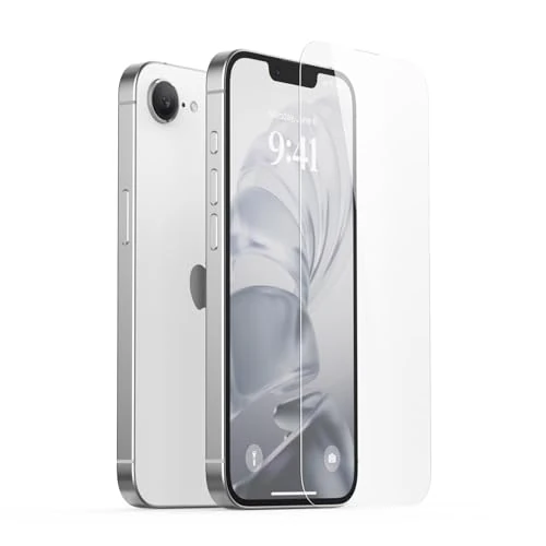 Begrenztes Angebot: elago Panzerglas+ Displayschutzfolie Kompatibel mit iPhone 16e Schutzfolie, Kristallklare Klarheit, Bruchsicher, Kratzschutz, Blasenfrei von 9.12 EUR auf 9.12 EUR (Rabatt 0%)