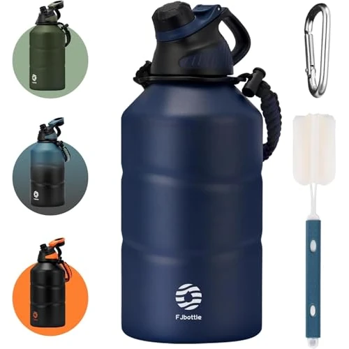 Zeitlich begrenztes Angebot: Fjbottle Edelstahl Trinkflasche Sport mit Magnetischem Deckel 1900ml, BPA-Frei Auslaufsichere Wasserflasche für Gym - Kohlensäure geeignet Thermosflasche für Schule, Fitness von 29.99 € auf 29.99 € (0.00% Rabatt)