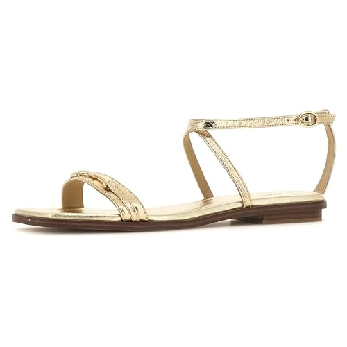 Offerta a tempo: Michael Kors 40S5LEFS1M-740 Lena Donna, Pale Gold EU 40.5 - 20% da 175.00 € a 140.00 €