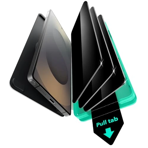 Limited offer: ESR 3 Pack for Samsung Galaxy S25 Ultra Privacy Screen Protector, 9H+ Hardness Tempered Glass with Easy Installation UltraFit tray for Galaxy S25 Ultra [6.9”], Anti-Spy from 19.99 EUR to 19.99 EUR (save 0%)