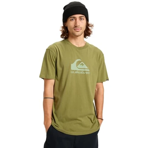 Offerta a tempo: Quiksilver Ev Comp Logo SS T-Shirt Uomo (Confezione da 1) - 40% da 25.00 € a 14.99 €