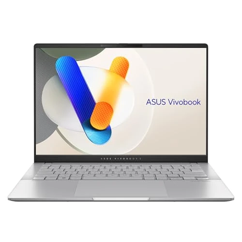 ASUS Vivobook S 14 M5406KA#B0DPG333XZ, aluminiowy notebook, komputer Copilot+, 14" monitor WUXGA OLED Glossy, 60 Hz, AMD Ryzen AI 7 350, 16 GB RAM, 512 GB SSD, Windows 11 Home, srebrny