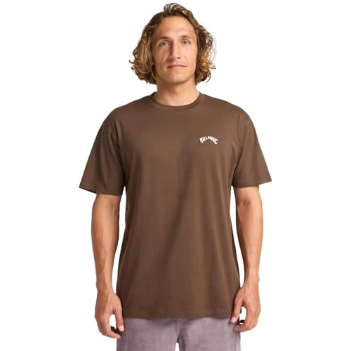 Oferta limitada: Billabong Top de Punto de Manga Corta Arch Crew SS Hombre Marrón S de 31.17 € a 13.60 € (ahorro 56.37%)