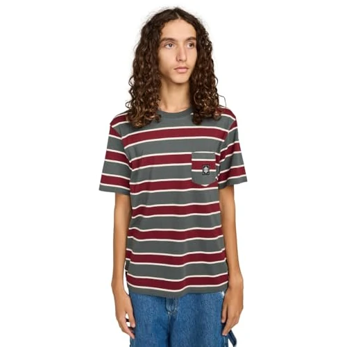 Offerta a tempo: Element Top a Maglia Manica Corta Icon Label Pocket SS Nero S - 62% da 30.00 € a 11.38 €