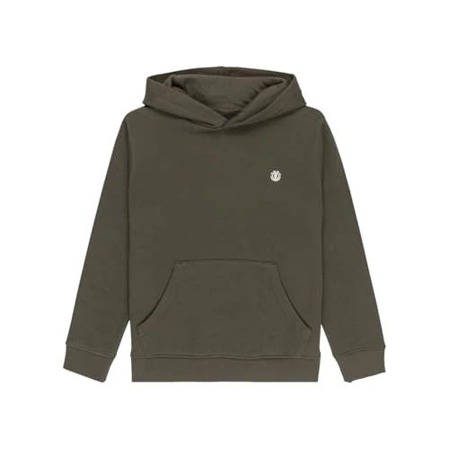 Zeitlich begrenztes Angebot: Element Icon Embroidery PO Y - Kapuzenpulli - Jungen 8-16 - M/12 - Grün von 39.99 € auf 16.46 € (58.84% Rabatt)