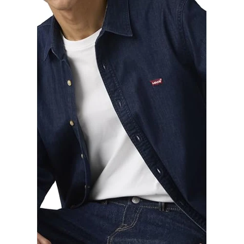 Offerta a tempo: LS Battery HM Shirt Slim Mookie Dark Was, Mookie Dark Wash, S - 0.00% da 38.94 € a 38.94 €