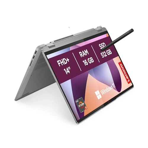 Offerta a tempo: Lenovo IdeaPad Flex 5 Notebook 14" Display WUXGA (1920x1200) IPS, AMD Ryzen 5 7430U, RAM 16GB, 512GB SSD, Windows 11 Home, Lenovo Digital Pen inclusa - Arctic Grey - 13% da 749.00 € a 649.00 €
