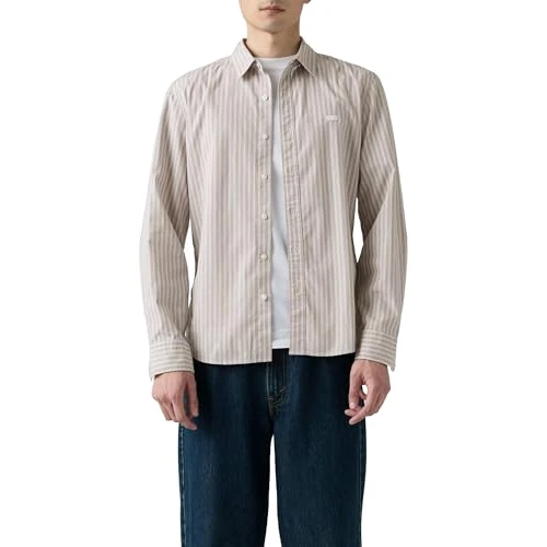 Ls Battery HM T-Shirt Slim Rory Stripe Bri, Rory Stripe Bright W, XL