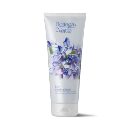 Offerta a tempo: Bottega Verde - Iris, Crema Corpo Emolliente, 200 ml, con Latte di Iris e Burro di Karitè, Azione Idratante, Nutriente e Emolliente, per Tutti i Tipi di Pelle - 50% da 20.00 € a 9.99 €