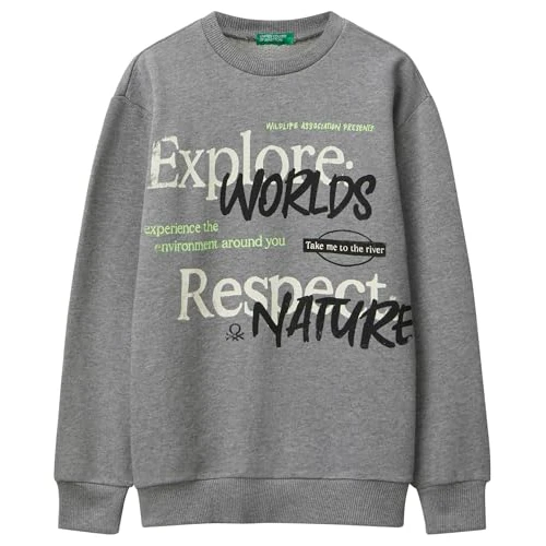 United Colors of Benetton jersey g/c m/l, grey, 120