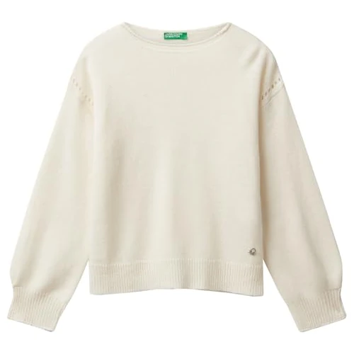 United Colors of Benetton Jersey g/c m/l, White, 140