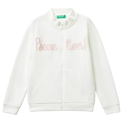 United Colors of Benetton jacket m/l, White, 18 Months