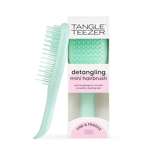 Tijdelijke aanbieding: Tangle Teezer Mini Ultimate Detangler Fine and Fragile - Voor nat en droog haar - Anti-klit borstel voor dun en fijn haar - Perfecte borstel voor kinderen en voor op reis - Jade Lagoon van 11.24 € naar 11.24 € (0.00% korting)