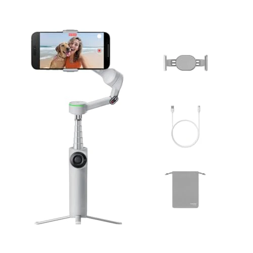 Offerta a tempo: Insta360 Flow 2 Pro Grigio - Stabilizzatore per smartphone iPhone/Android - 26% da 169.99 € a 125.00 €